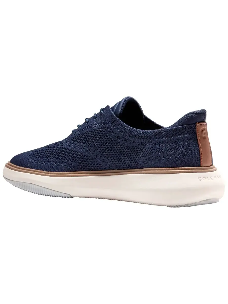 Мужские оксфордские туфли Grand Phaze Stitchlite Quick-On на шнуровке Cole Haan — изображение 5 из 9, синий