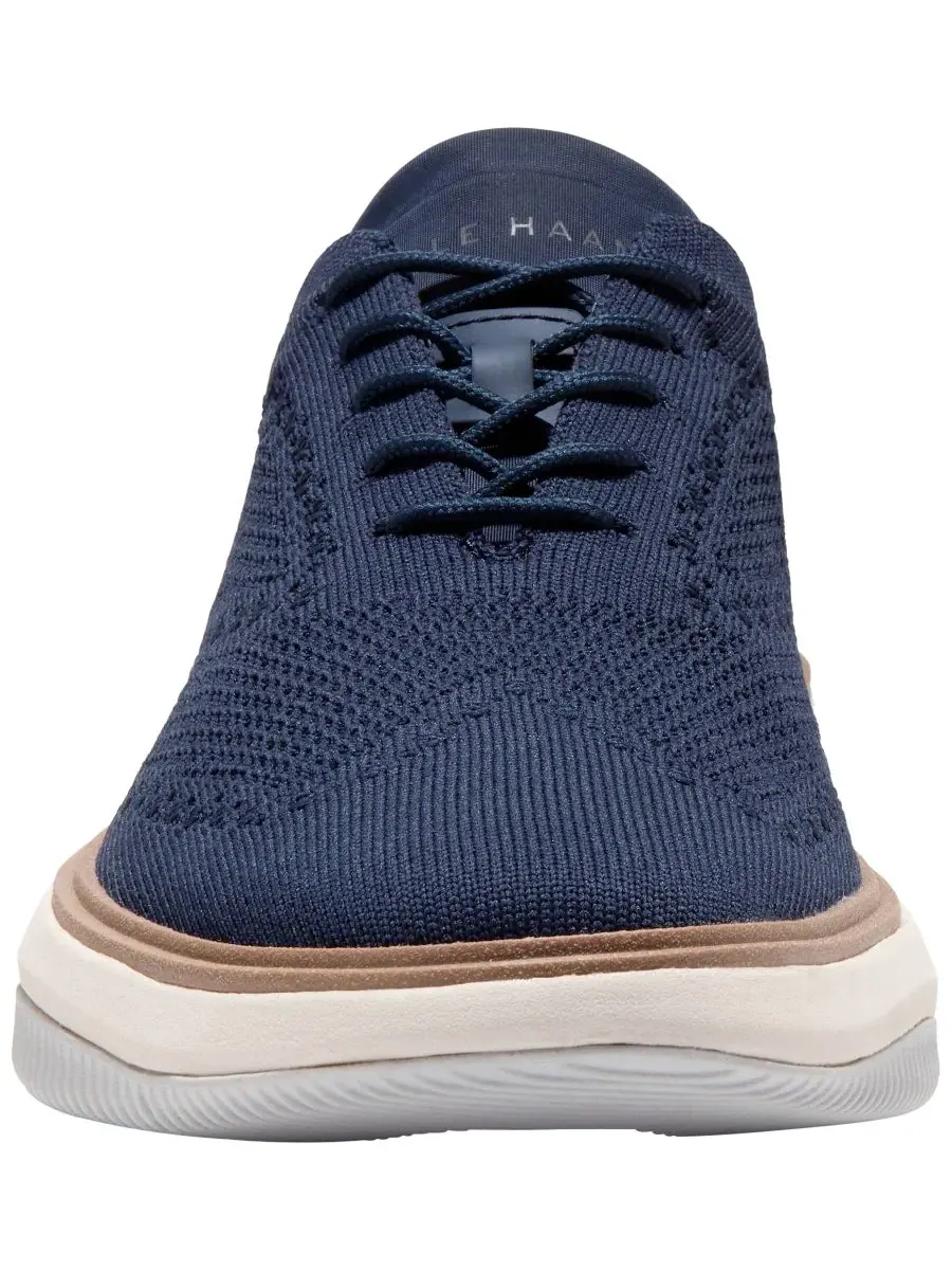Мужские оксфордские туфли Grand Phaze Stitchlite Quick-On на шнуровке Cole Haan — изображение 9 из 9, синий
