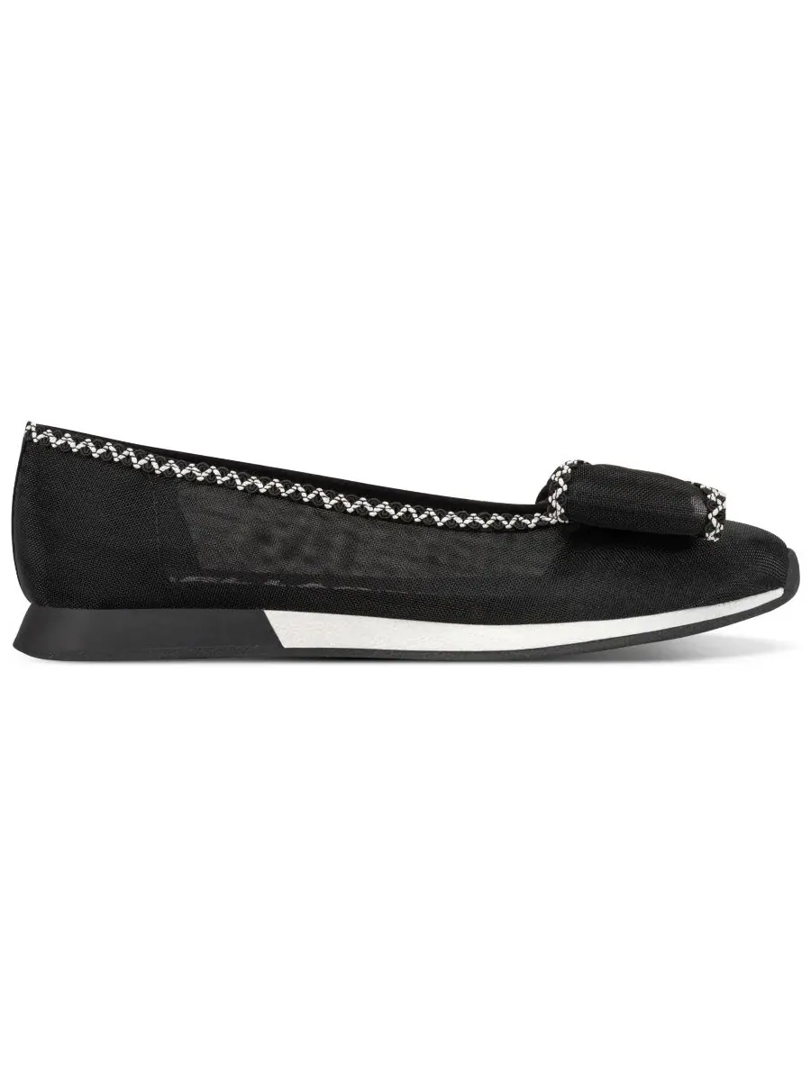 Балетки Macklin Flat KARL LAGERFELD PARIS — изображение 2 из 6, черный