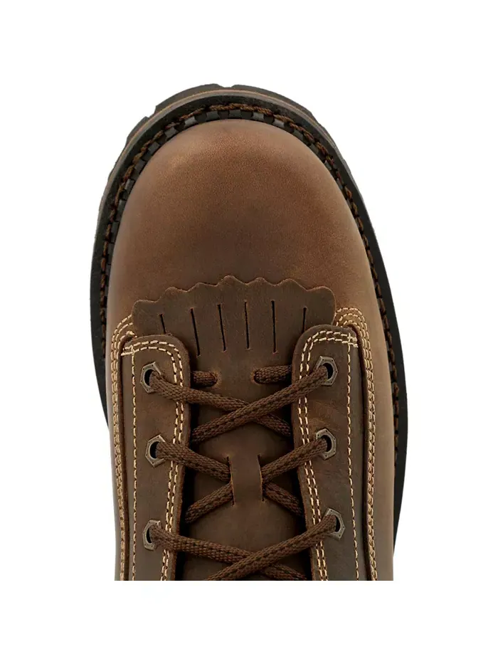 Мужские рабочие ботинки AMP LT Low Heel Logger Composite Toe Waterproof Georgia Boot — изображение 7 из 7, коричневый