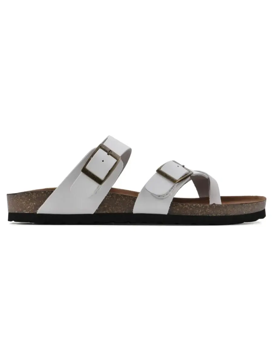 Сандалии Gracie Leather Footbed White Mountain — изображение 6 из 14, белый