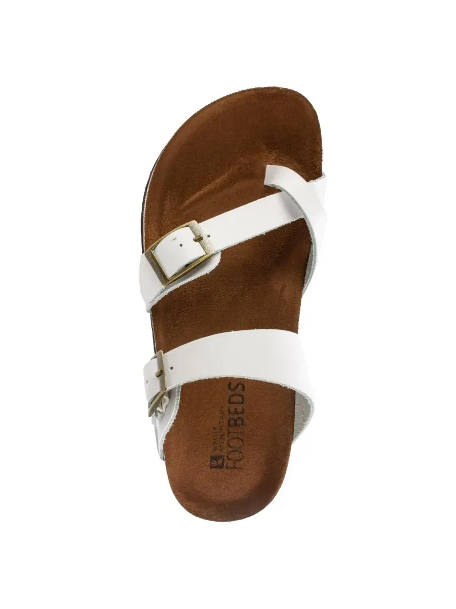 Сандалии Gracie Leather Footbed White Mountain — изображение 10 из 14, белый