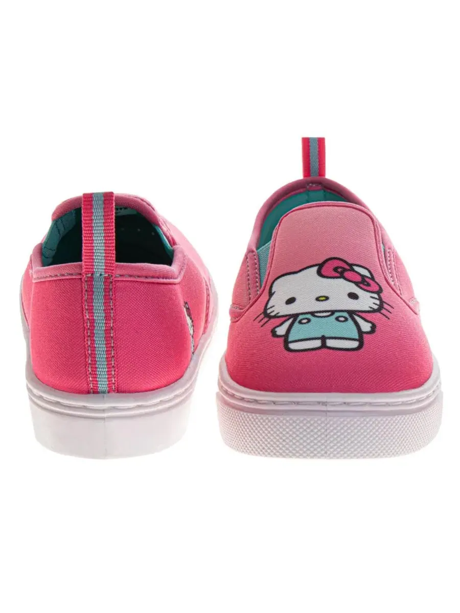 Кеды-слипоны с принтом Hello Kitty Hello Kitty — изображение 4 из 7, нет цвета