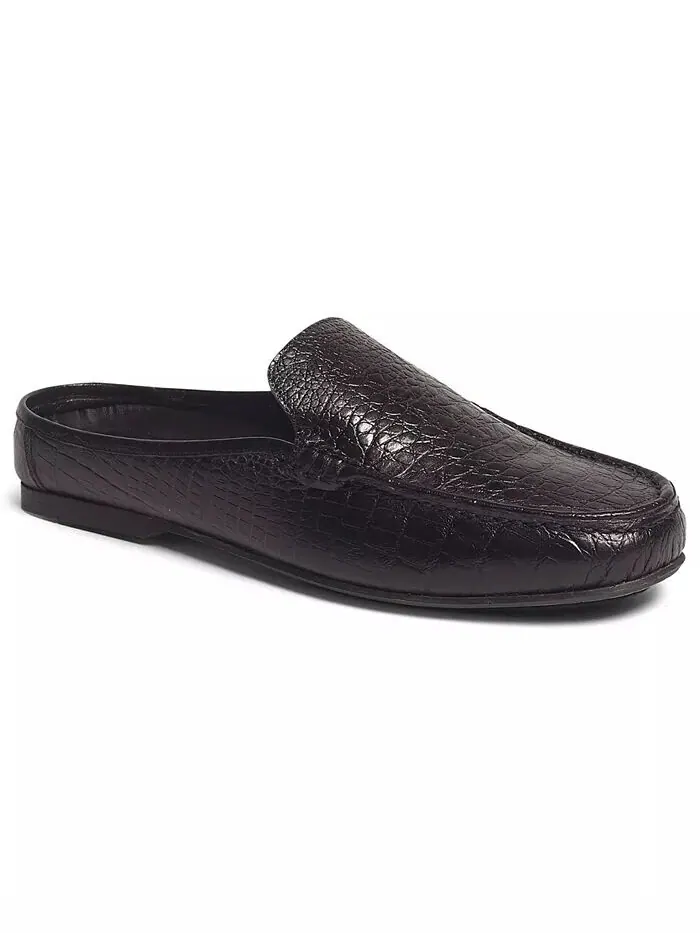 Мужские туфли Cronos Mule Slip-On Carlos by Carlos Santana — изображение 1 из 5, черный