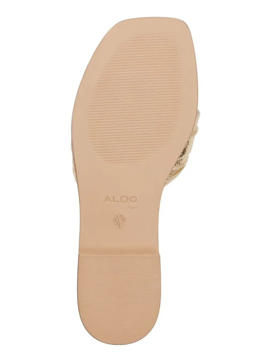 Женские сандалии Sunbeam с квадратным носком ALDO — изображение 5 из 5, золотистый металлик