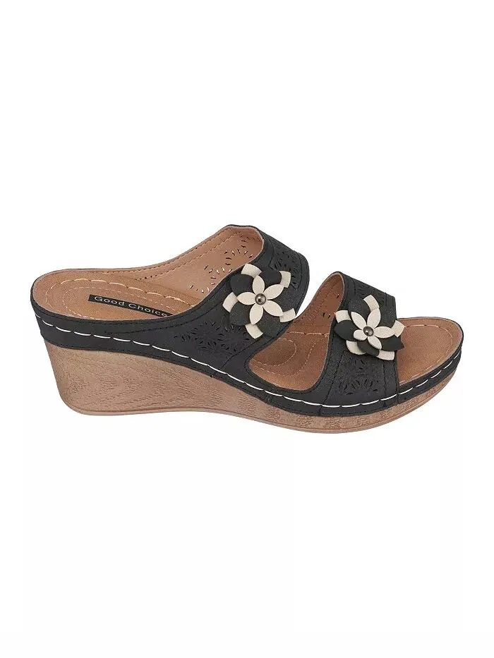 Женские босоножки Cie Wedge Slide GC Shoes — изображение 2 из 5, черный