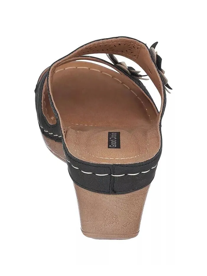 Женские босоножки Cie Wedge Slide GC Shoes — изображение 3 из 5, черный