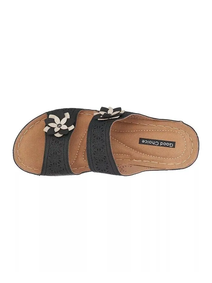 Женские босоножки Cie Wedge Slide GC Shoes — изображение 4 из 5, черный