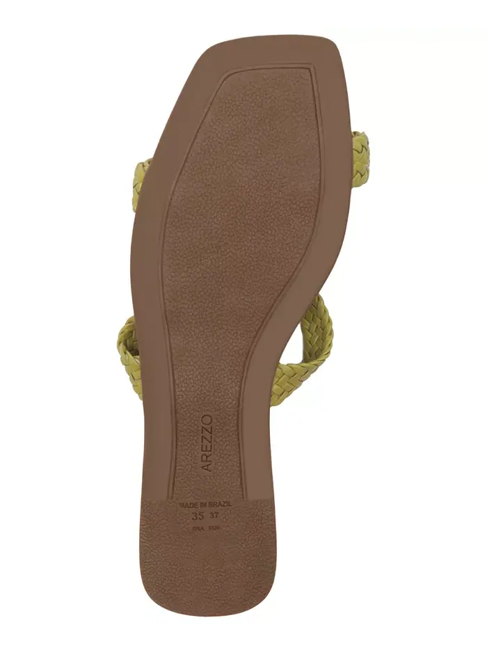 Женские балетки Remy Slip-On Arezzo — изображение 6 из 6, зеленый