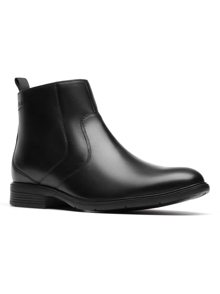 Ботинки мужские Clarks Steadwell, на молнии — изображение 1 из 7, черный