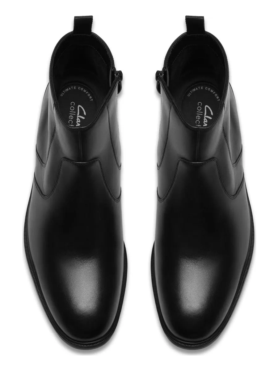 Ботинки мужские Clarks Steadwell, на молнии — изображение 5 из 7, черный