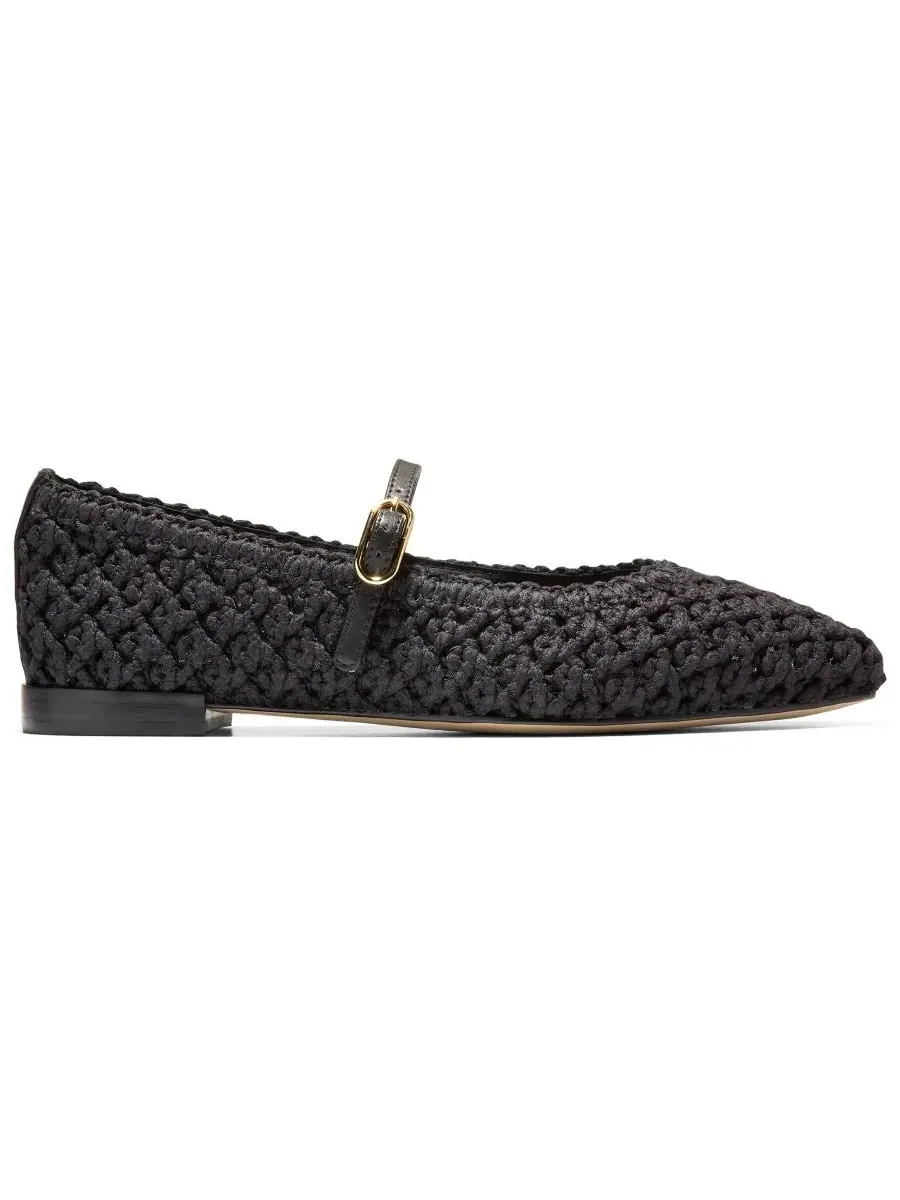 Балетки Мэри Джейн Harlan Woven Cole Haan — изображение 2 из 5, черный