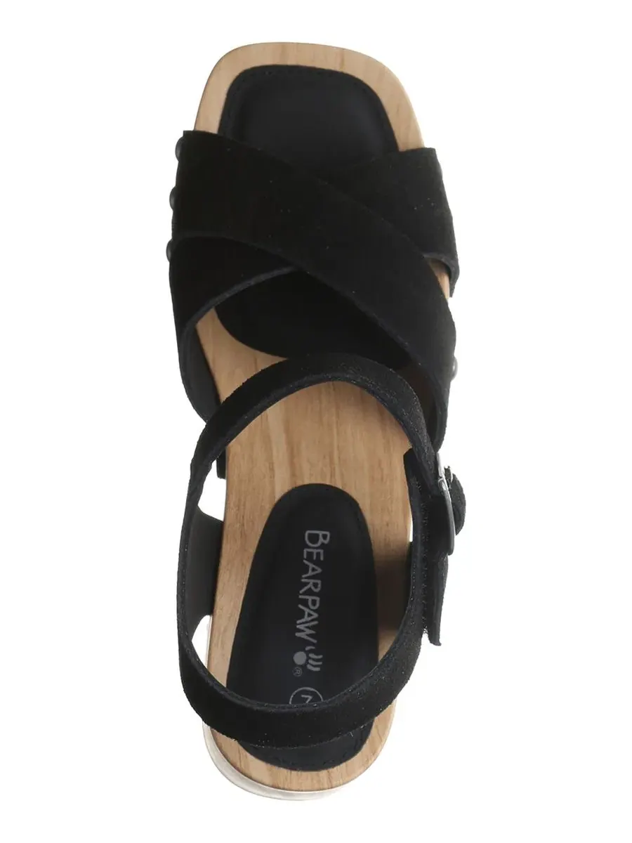 Женские сандалии на платформе Colette Bearpaw — изображение 3 из 5, черный