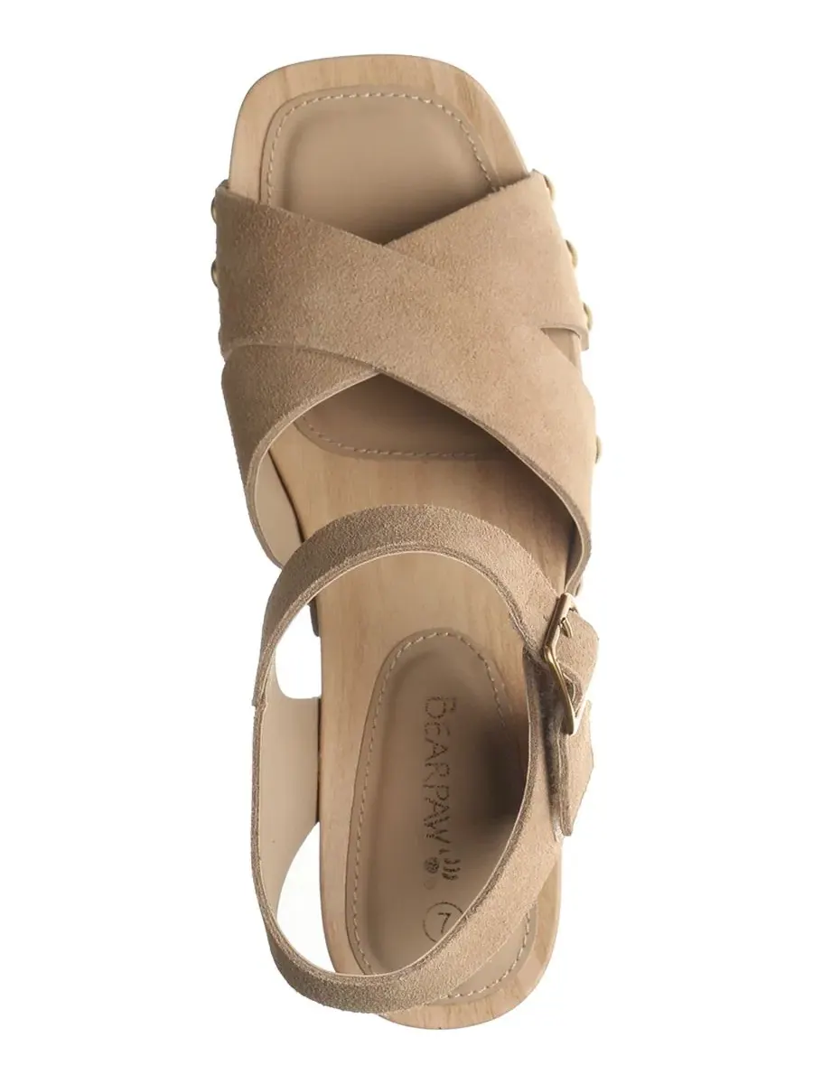 Женские сандалии на платформе Colette Bearpaw — изображение 3 из 5, коричневый