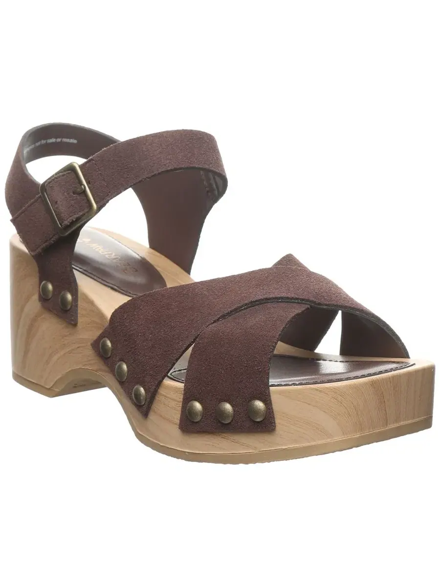 Женские сандалии на платформе Colette Bearpaw — изображение 1 из 5, коричневый