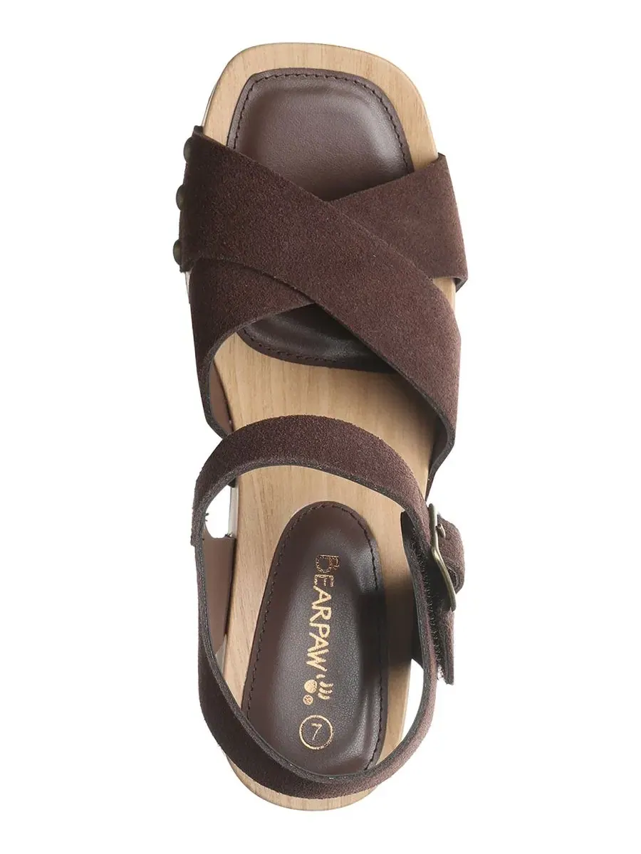 Женские сандалии на платформе Colette Bearpaw — изображение 3 из 5, коричневый