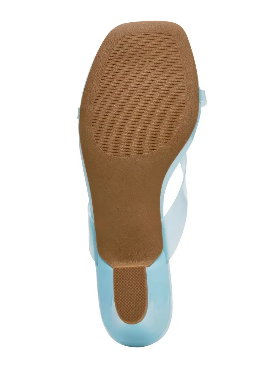 Женские сандалии Bex Jelly Strappy Thong Block Heel Dv Dolce Vita — изображение 5 из 5, синий