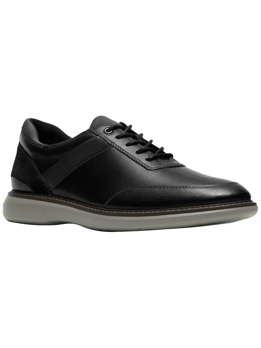 Туфли мужские на шнуровке Clarks Brantin, кожаные — изображение 12 из 12, коричневый