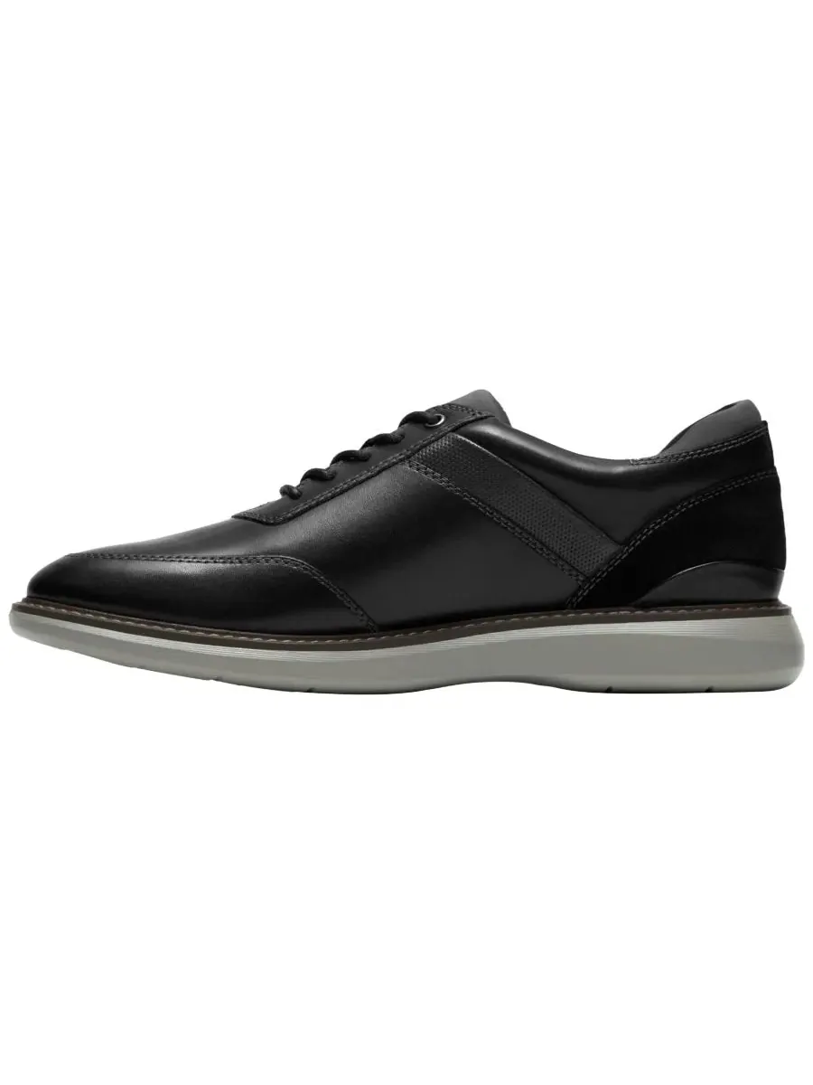Туфли мужские на шнуровке Clarks Brantin, кожаные — изображение 7 из 12, коричневый