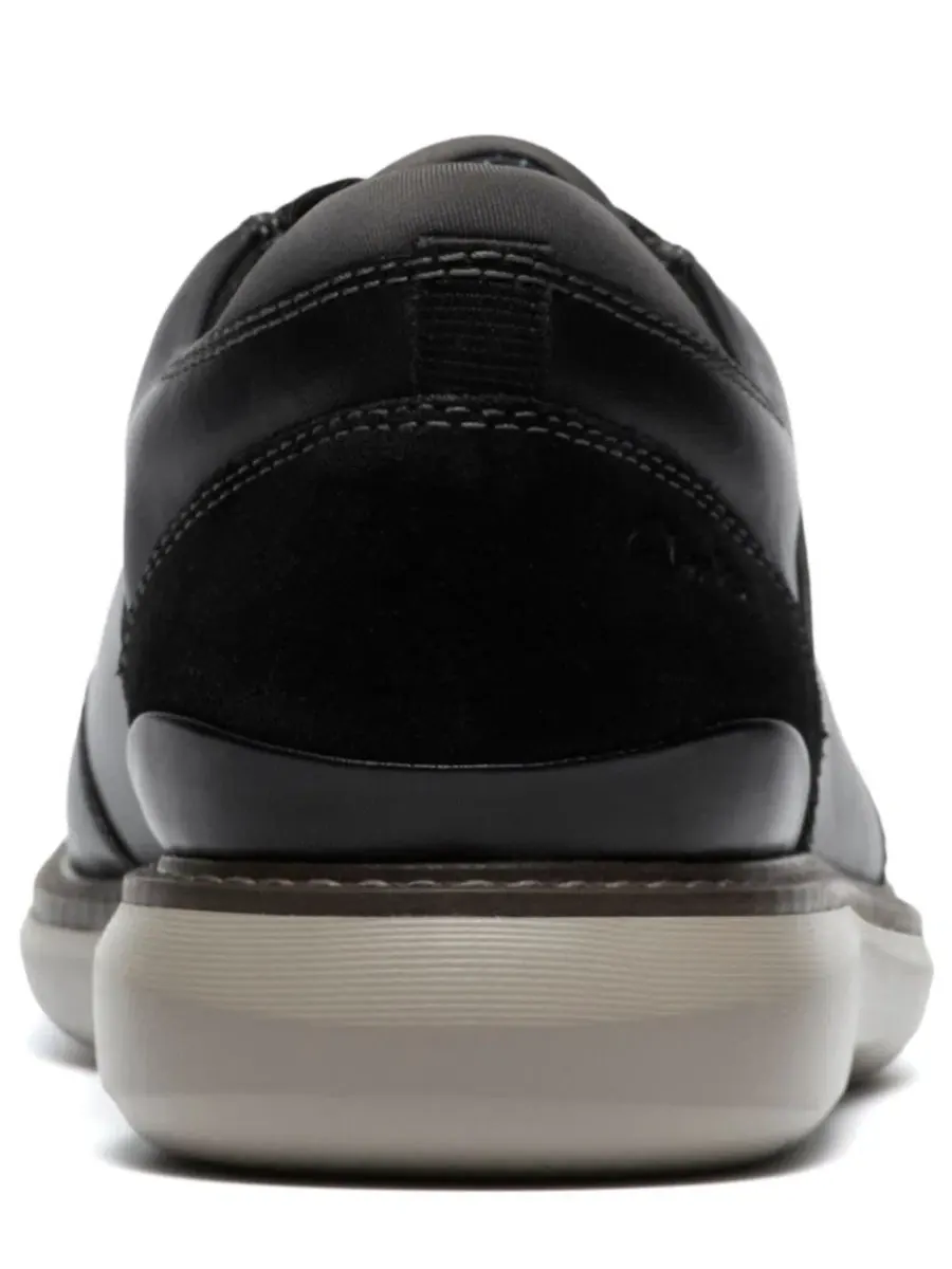 Туфли мужские на шнуровке Clarks Brantin, кожаные — изображение 9 из 12, коричневый