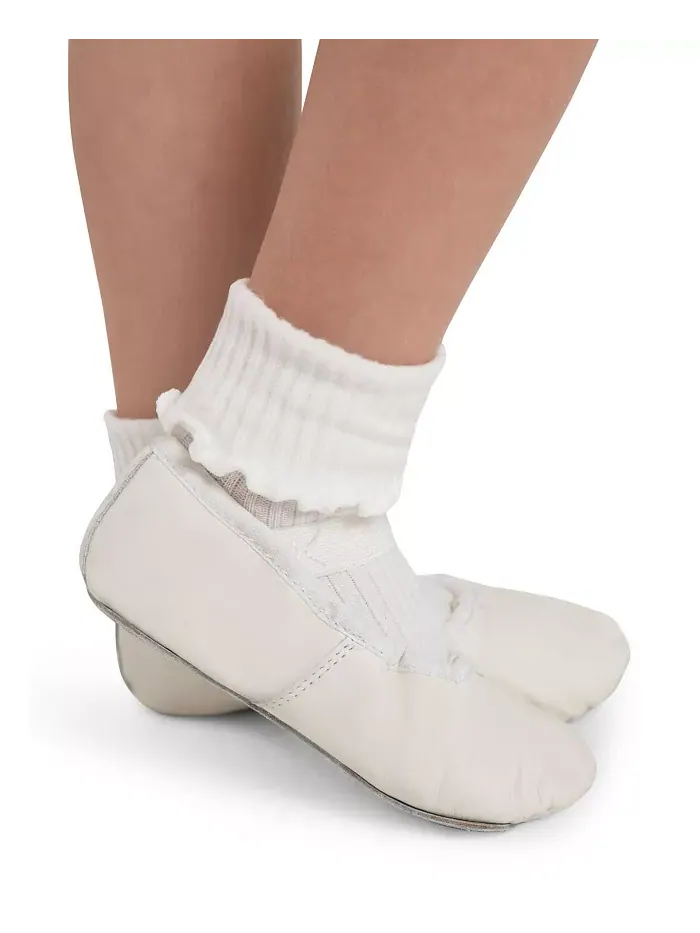 Балетки Daisy для девочек белые Capezio — изображение 4 из 5, белый