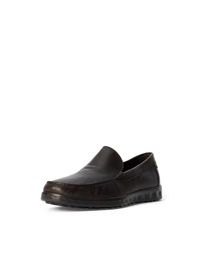 Мужские мокасины Ecco S Lite Classic Slip-On, вощеный нубук — изображение 6 из 6, коричневый
