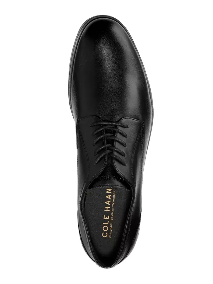 Мужские оксфорды Newmark Grand Plain Toe Cole Haan — изображение 3 из 9, черный