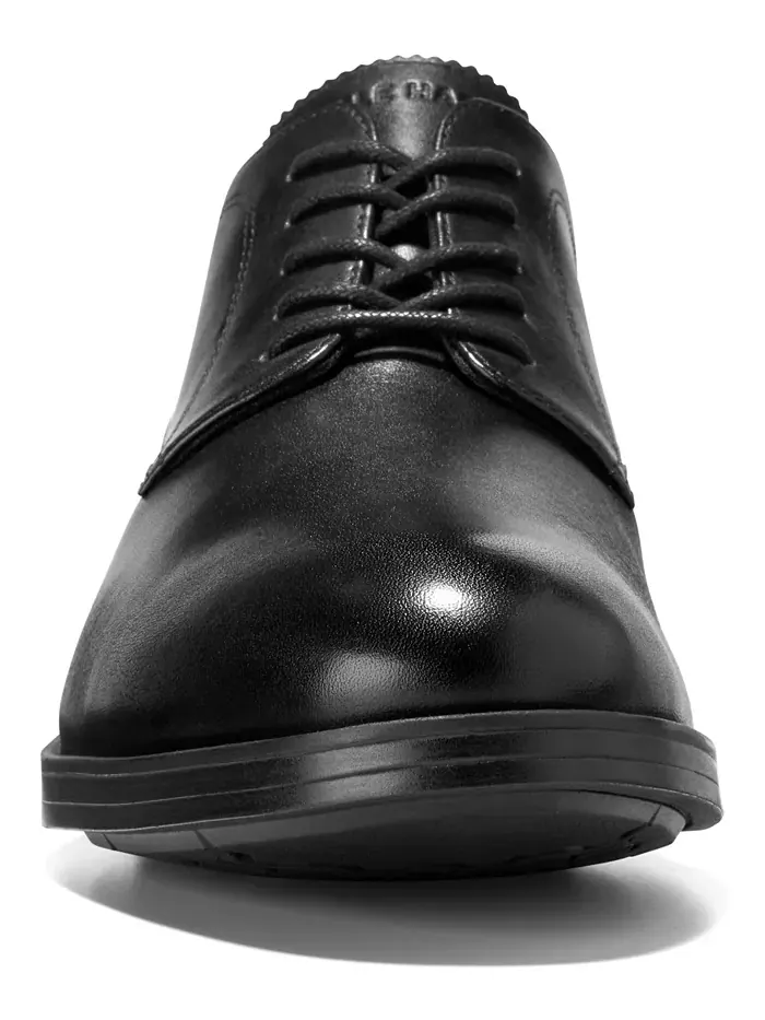 Мужские оксфорды Newmark Grand Plain Toe Cole Haan — изображение 7 из 9, черный