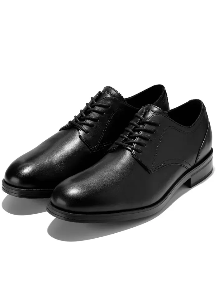 Мужские оксфорды Newmark Grand Plain Toe Cole Haan — изображение 8 из 9, черный