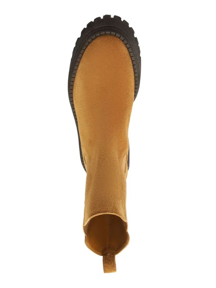 Ботинки Annie Low Block с блок-каблуком Arezzo, Stracci — изображение 4 из 5