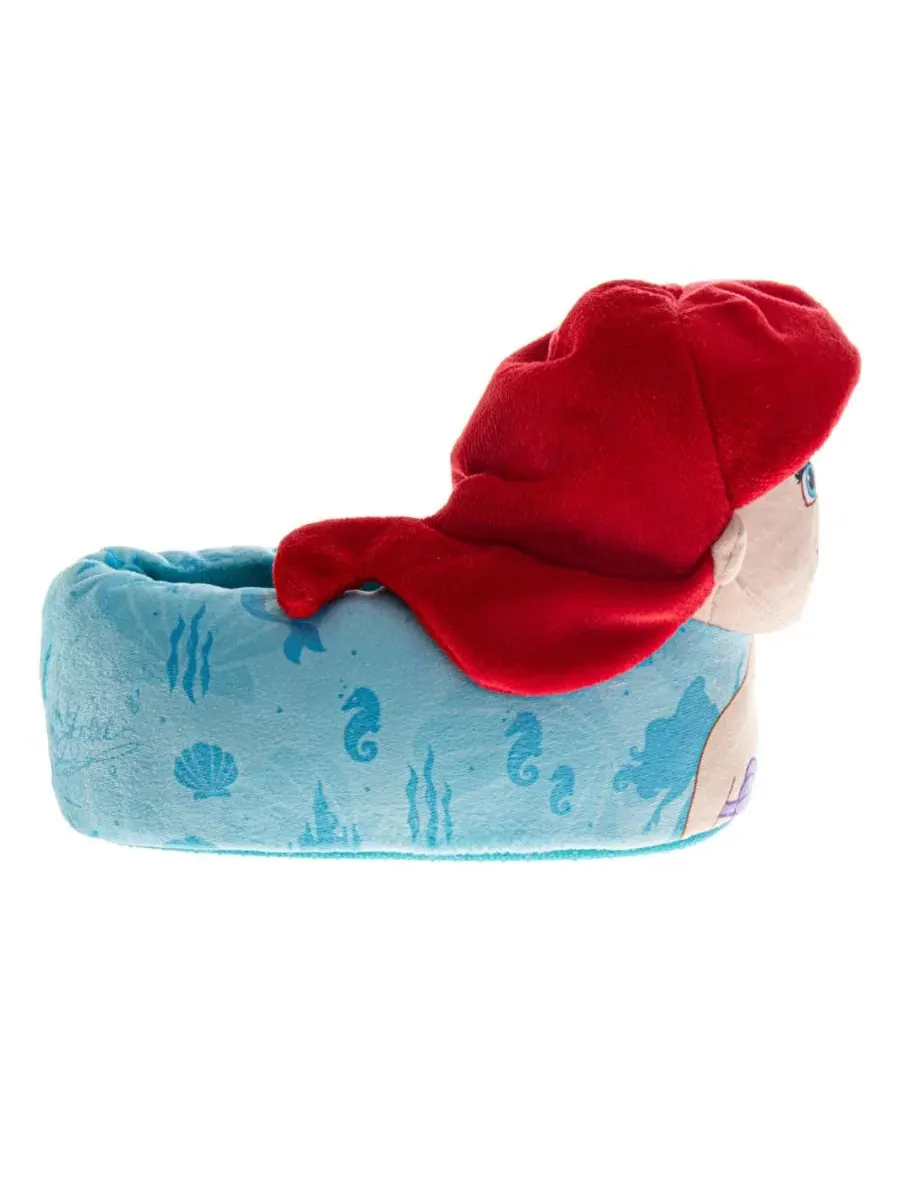 Домашние тапочки с 3D-персонажами Little Mermaid Ariel and Flounder Disney — изображение 2 из 6, нет цвета