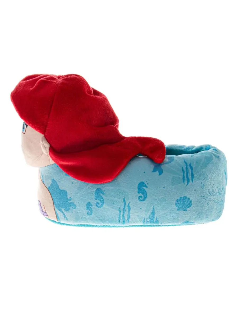Домашние тапочки с 3D-персонажами Little Mermaid Ariel and Flounder Disney — изображение 4 из 6, нет цвета