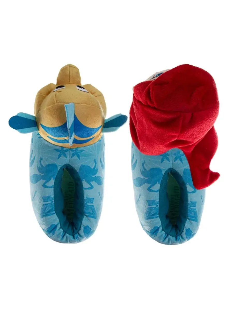 Домашние тапочки с 3D-персонажами Little Mermaid Ariel and Flounder Disney — изображение 5 из 6, нет цвета