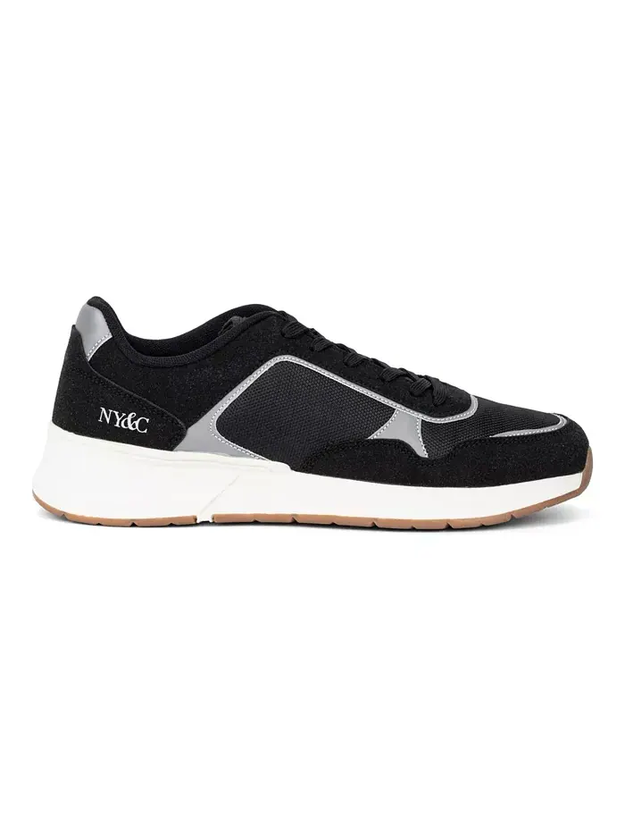 Мужские кроссовки Harvey Low Top New York & Company — изображение 2 из 6, черный