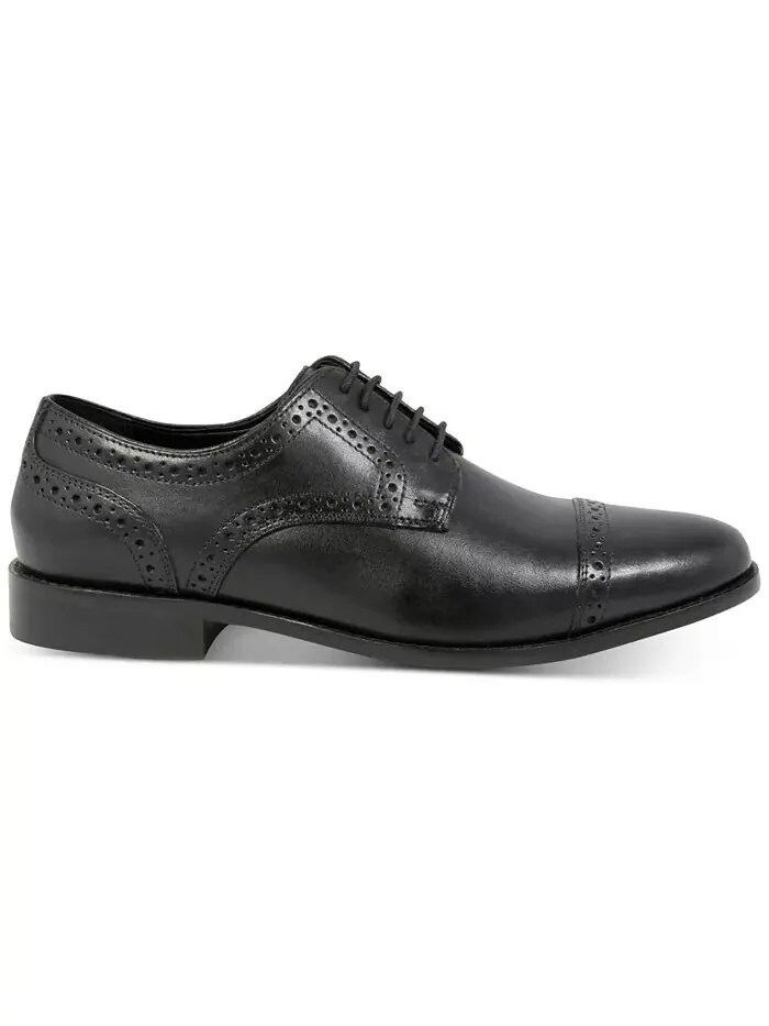 Мужские оксфорды Norcross Brogue Nunn Bush — изображение 2 из 7, черный