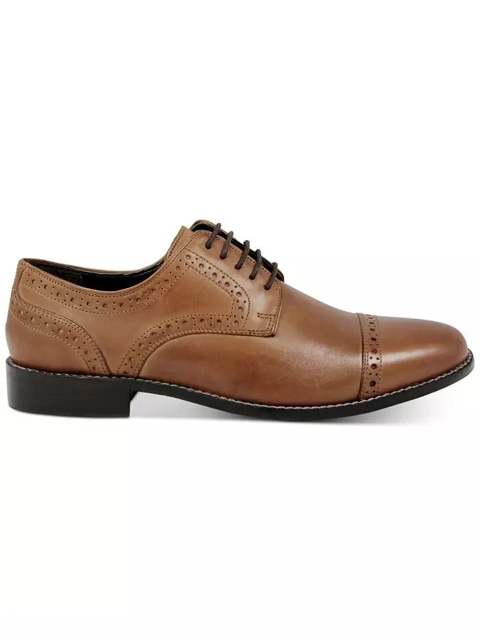Мужские оксфорды Norcross Brogue Nunn Bush — изображение 2 из 7, коричневый