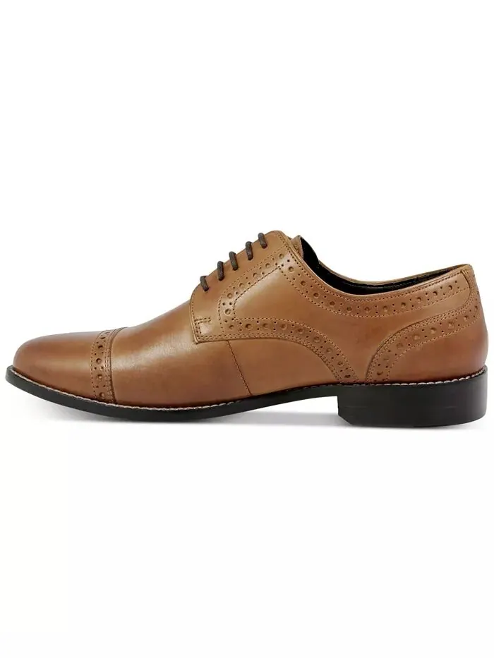 Мужские оксфорды Norcross Brogue Nunn Bush — изображение 6 из 7, коричневый