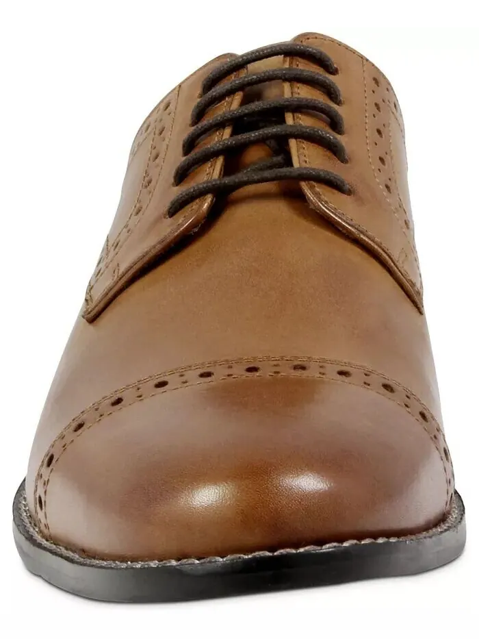 Мужские оксфорды Norcross Brogue Nunn Bush — изображение 7 из 7, коричневый