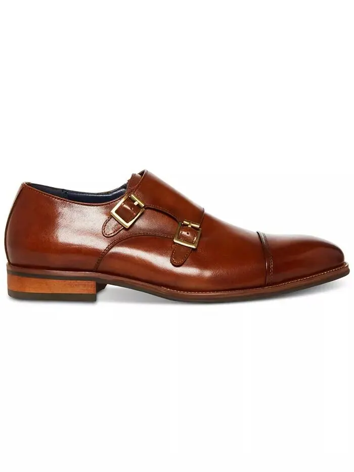 Мужские туфли Tilly Double Monk Strap Steve Madden — изображение 6 из 7, бежевый