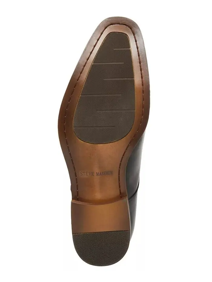 Мужские туфли Tilly Double Monk Strap Steve Madden — изображение 4 из 8, черный