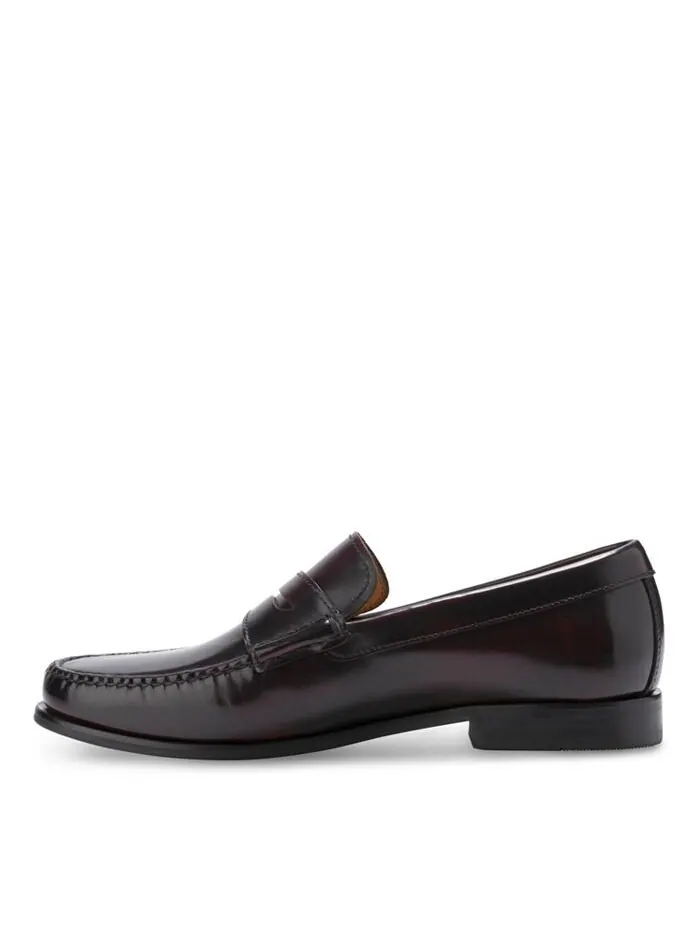 Мужские кожаные пенни-лоферы Bristol Eastland Shoe — изображение 4 из 4, бордовый