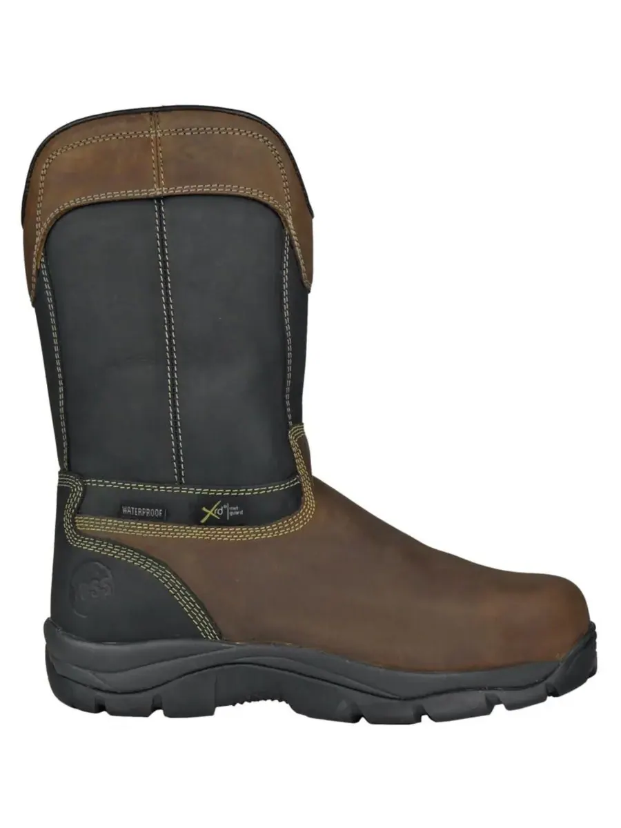 Мужские рабочие ботинки Slag Composite Toe Met Guard с композитным носком Hoss Boot Company — изображение 2 из 6
