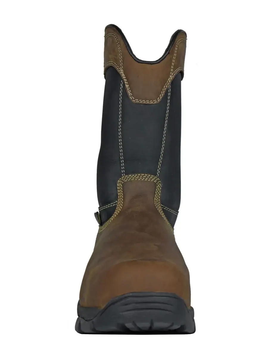 Мужские рабочие ботинки Slag Composite Toe Met Guard с композитным носком Hoss Boot Company — изображение 6 из 6