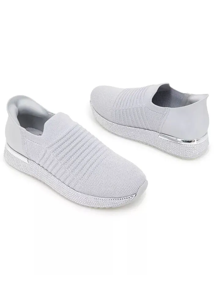 Женские кроссовки Cameron EZ On Knit Almond Toe Kenneth Cole Reaction — изображение 12 из 13, экру