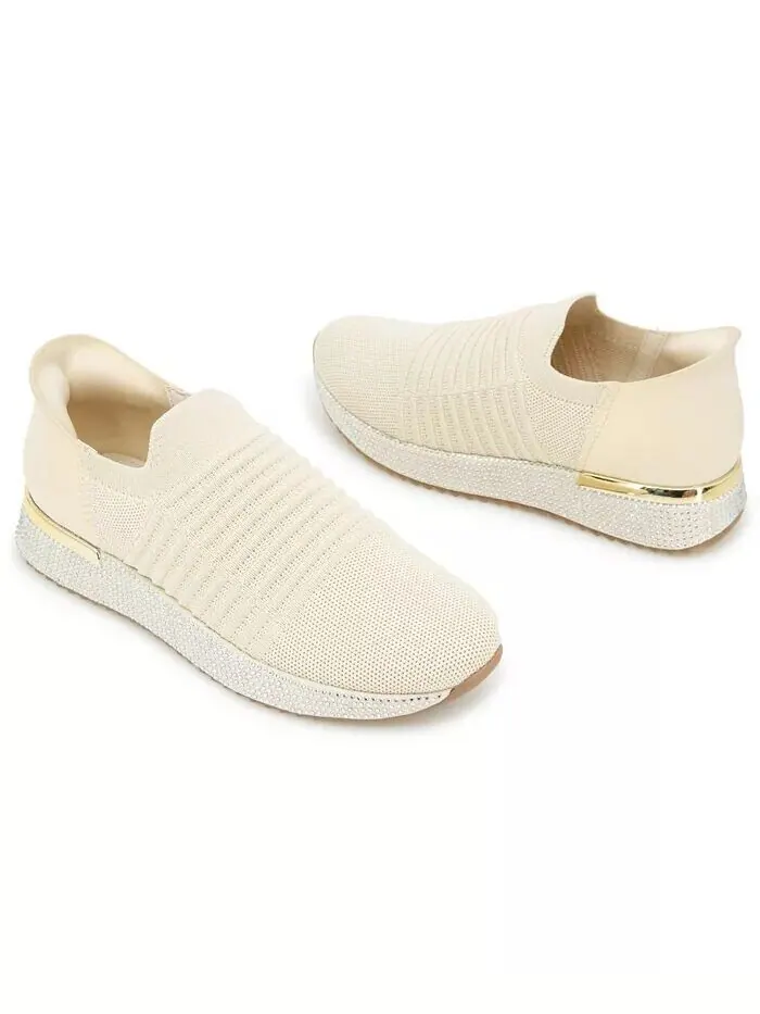 Женские кроссовки Cameron EZ On Knit Almond Toe Kenneth Cole Reaction — изображение 6 из 13, экру