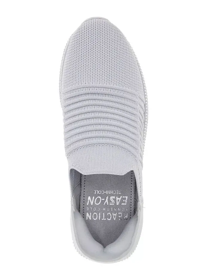 Женские кроссовки Cameron EZ On Knit Almond Toe Kenneth Cole Reaction — изображение 5 из 8, серый