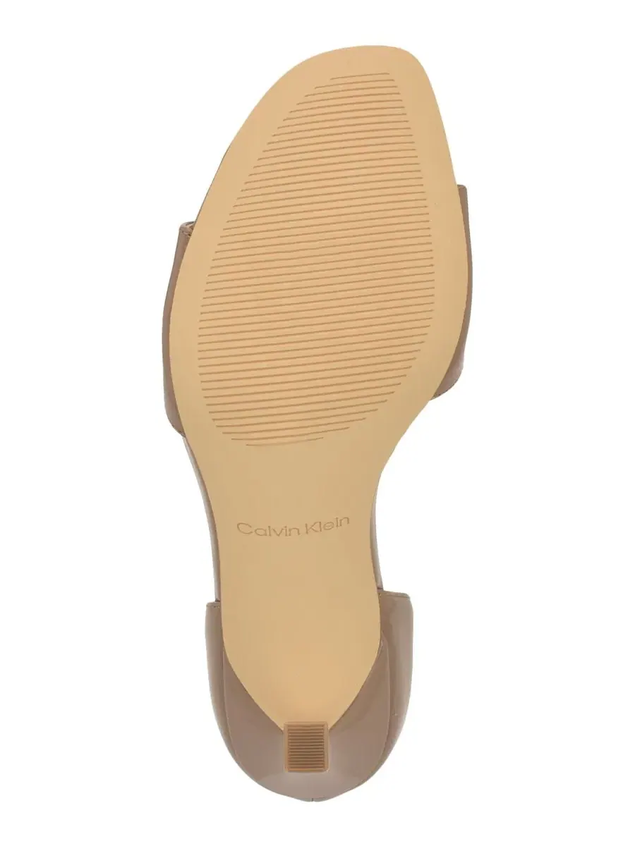 Женские сандалии на шпильке Aileen D'Orsay Calvin Klein, Toasted Taupe Patent — изображение 5 из 5
