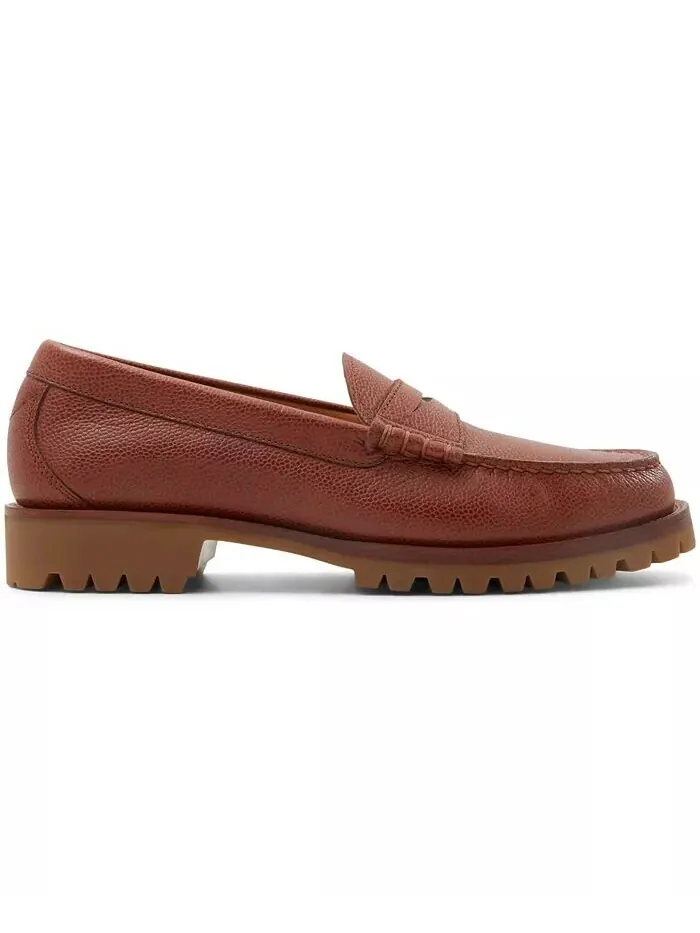 Мужские мокасины Bleecker Brooks Brothers — изображение 2 из 5, коричневый