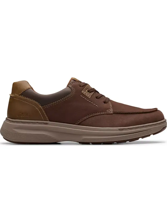 Кеды мужские Clarks Craftwell Moc Dress, повседневные, на шнуровке — изображение 2 из 7, коричневый