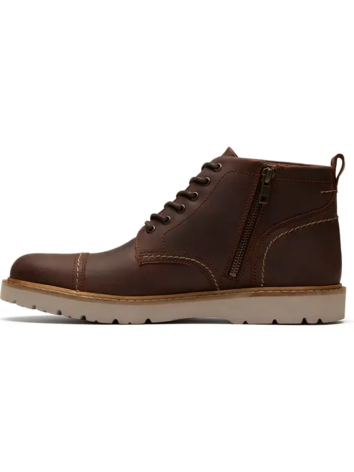 Ботинки мужские Clarks Weltridge Zip — изображение 4 из 6, бежевый/бежевый